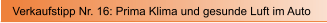 Verkaufstipp Nr. 16: Prima Klima und gesunde Luft im Auto