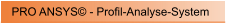 PRO ANSYS� - Profil-Analyse-System