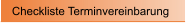 Checkliste Terminvereinbarung